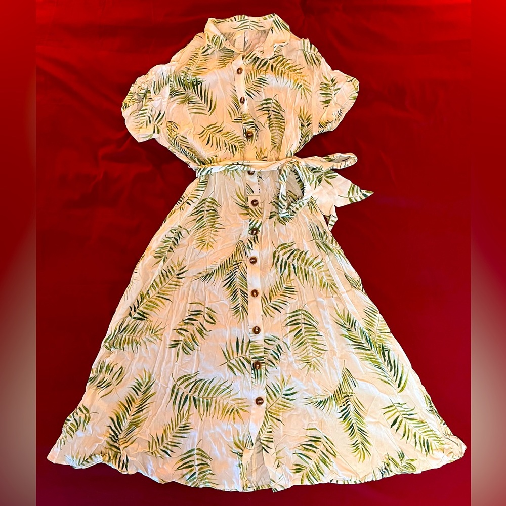 Button Down Spring/Summer Dress